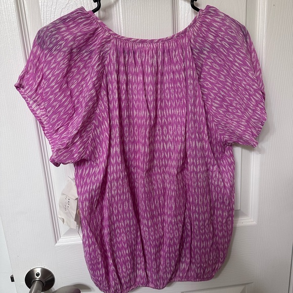 SOFT JOIS SIZE SMALL PINK & white shirt NEW w/ TAGS - Picture 5 of 8